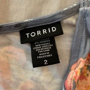 torrid Tops - Grey, floral, cami/tank top from torrid torrid Tops - Grey, floral, cami/tank top from torrid